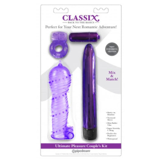 Ultimate Pleasure Couples Kit Purple