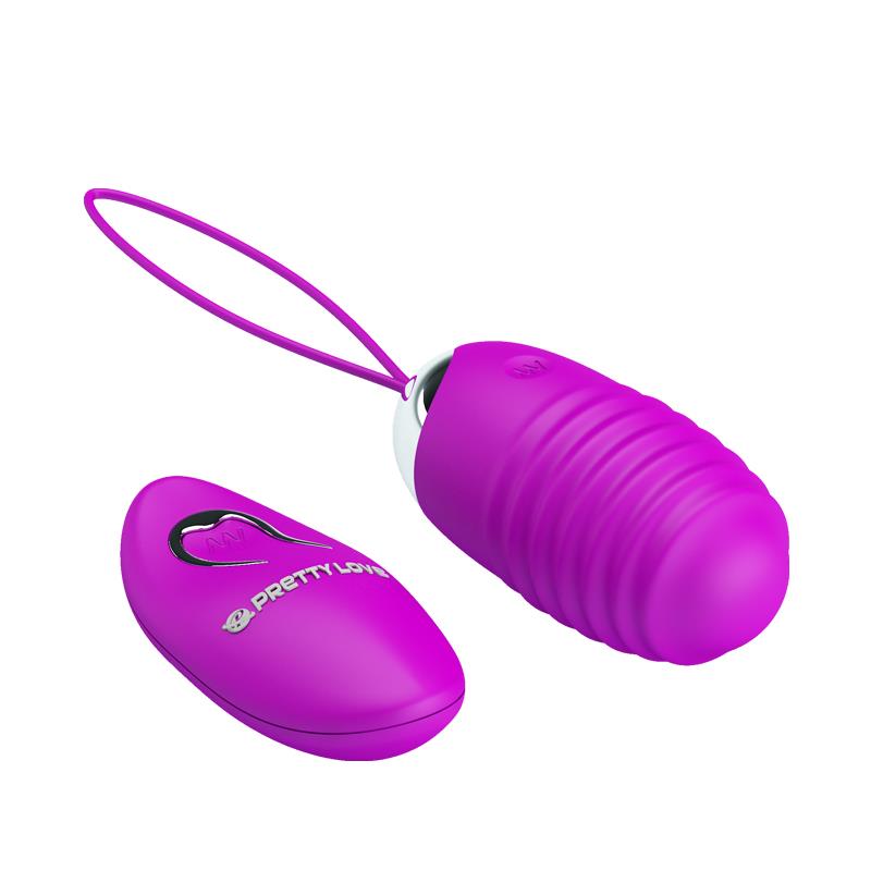 Vibrating Egg Jessica USB Purple