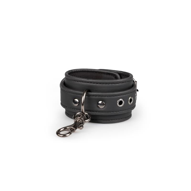 Ligature Set Collar Ankle and Wrists Cuffs Black