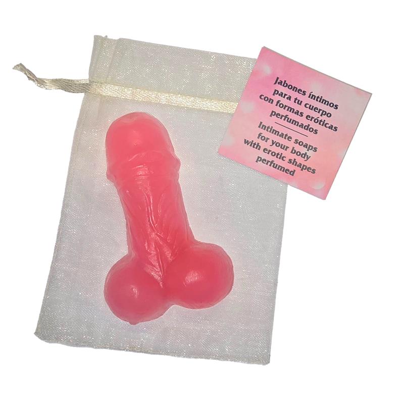 Penis Shaped Soap Pink 25gr