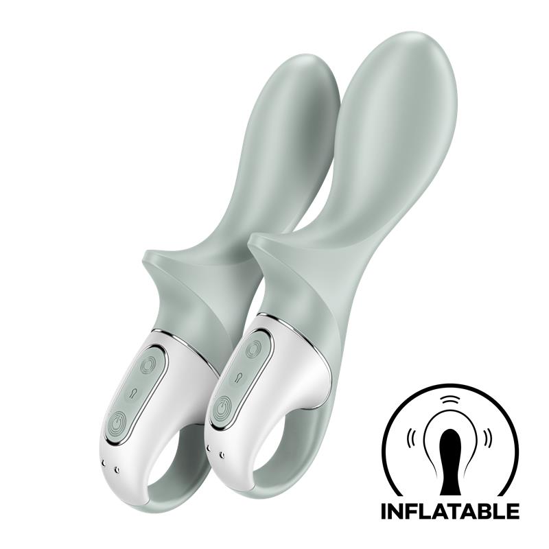 Air Pump Booty 3 Inflatable Anal Grey Green