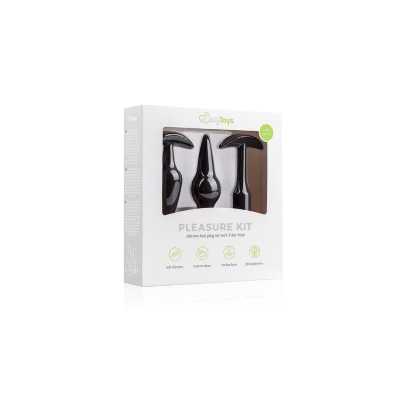 Kit Pleasure Plugs 3 Pieces