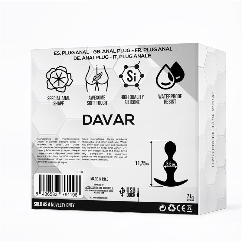 Davar Anal Plug Silicone