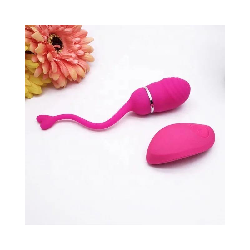 Vibrating Egg with Remote Control Odise USB Silicone Pink