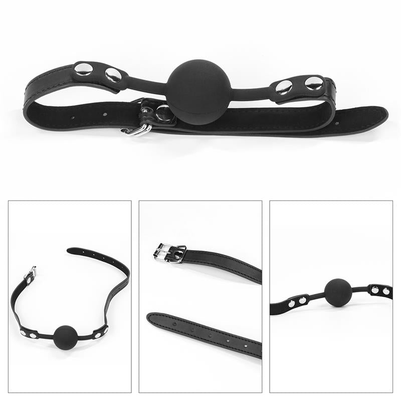 Bondage Kit Deluxe with Vibrator Black