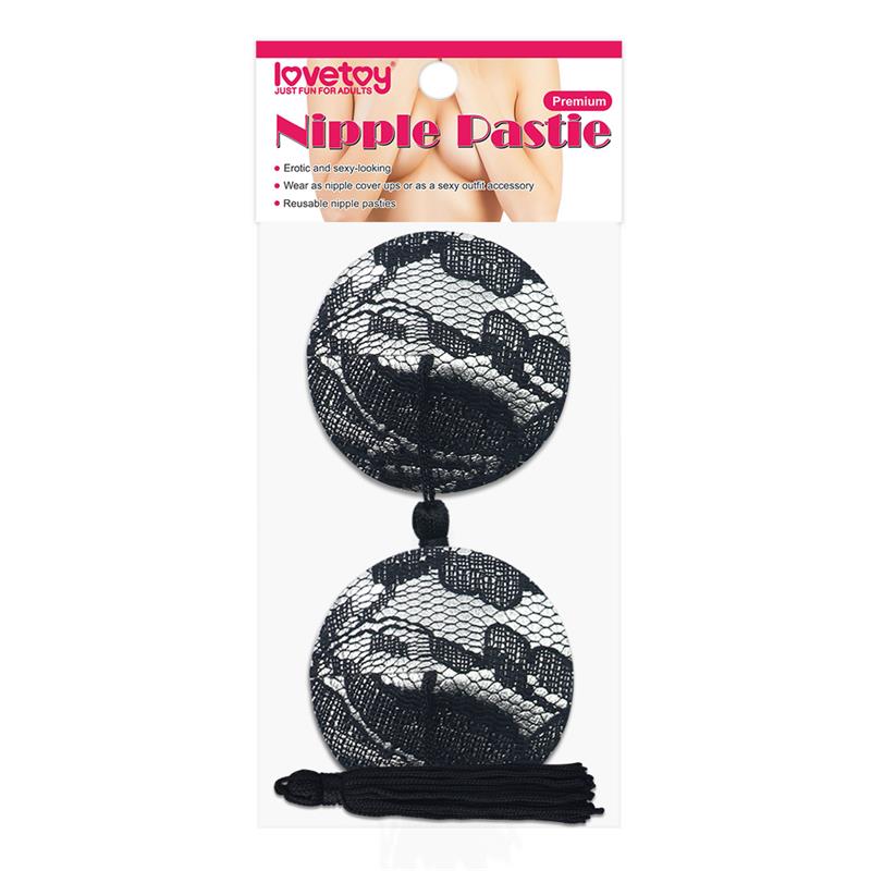 Nipple Covers Reusable Black