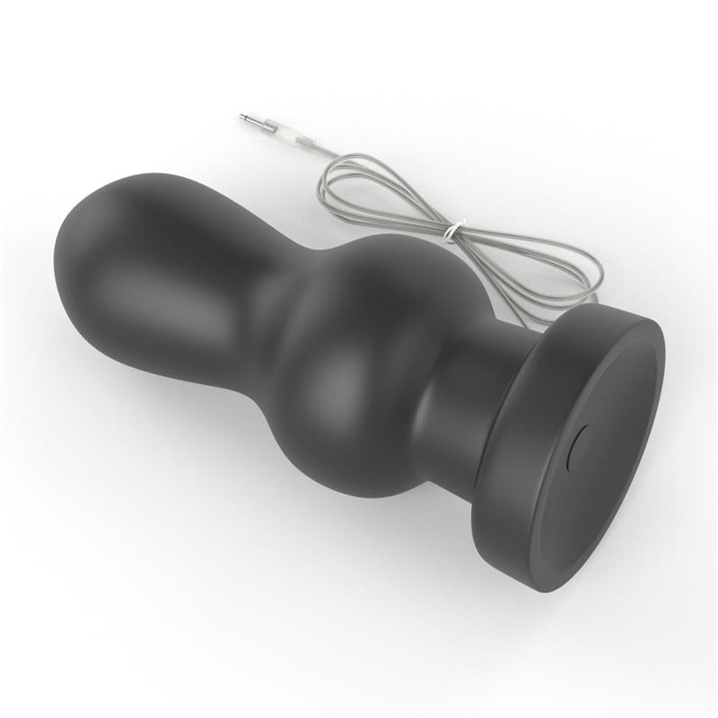 Vibrating Anal Plug King Sized 7 Black