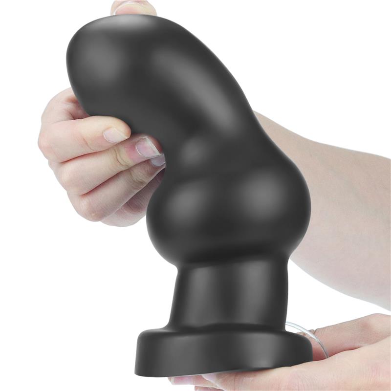 Vibrating Anal Plug King Sized 7 Black