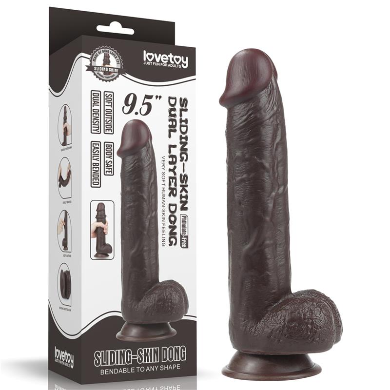 Dildo Sliding 95 Black