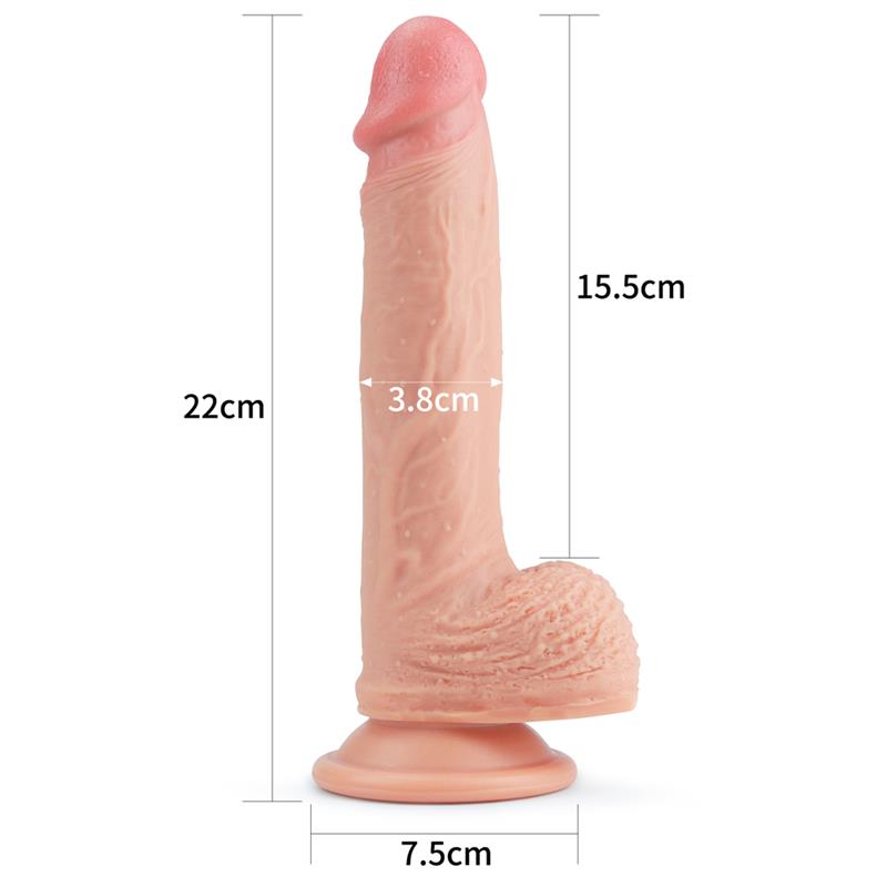 Dildo Nature 85 Liquid Silicone Flesh