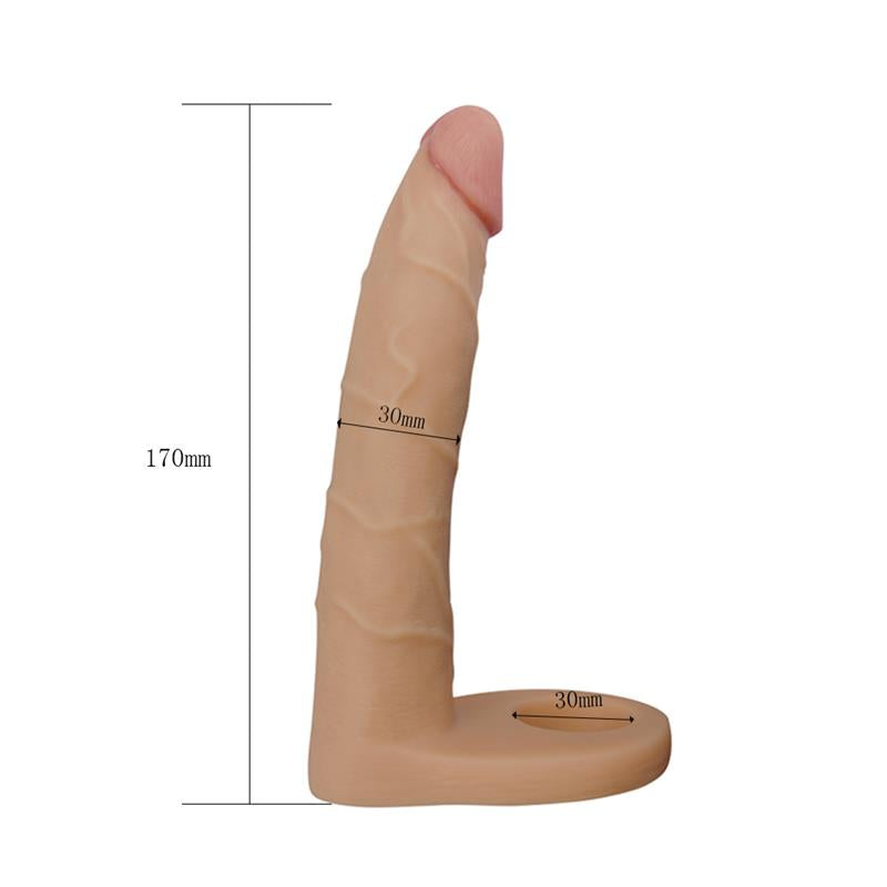 Dildo The Ultra Soft Double 7 Flesh