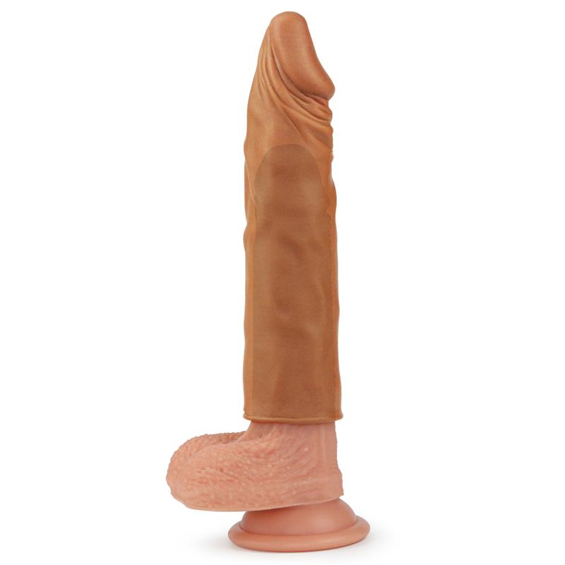 Penis Sleeve Add 2 Pleasure X Tender Brown