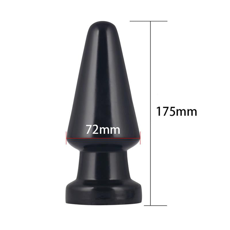 Butt Plug King Sized Anal Shocker 7 Black