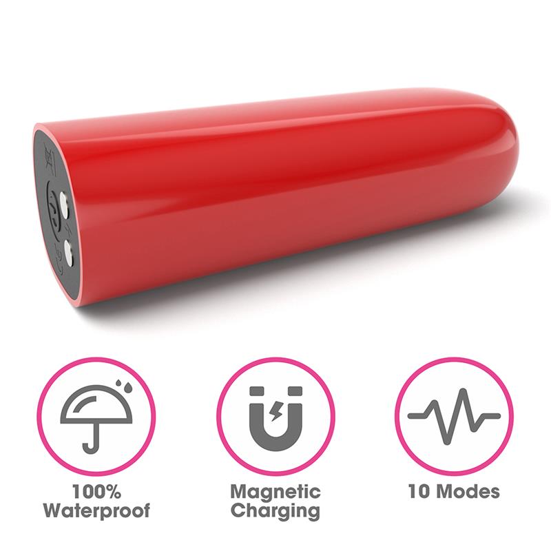 Vibrating Bullet IJOY Scream Red