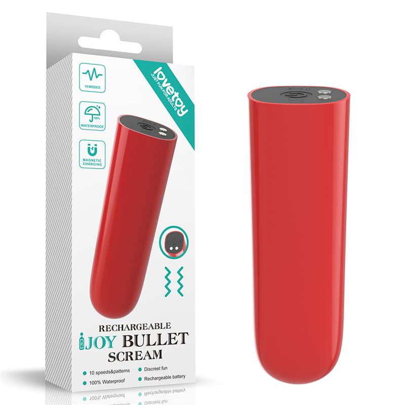 Vibrating Bullet IJOY Scream Red