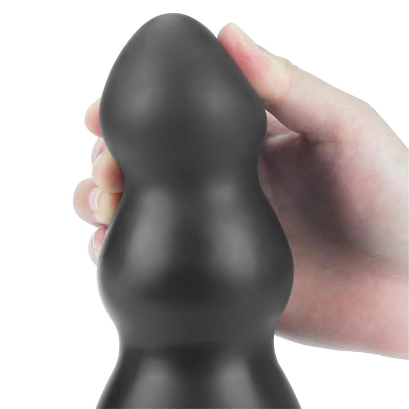 Vibrating Butt Plug King Sized 78 Black