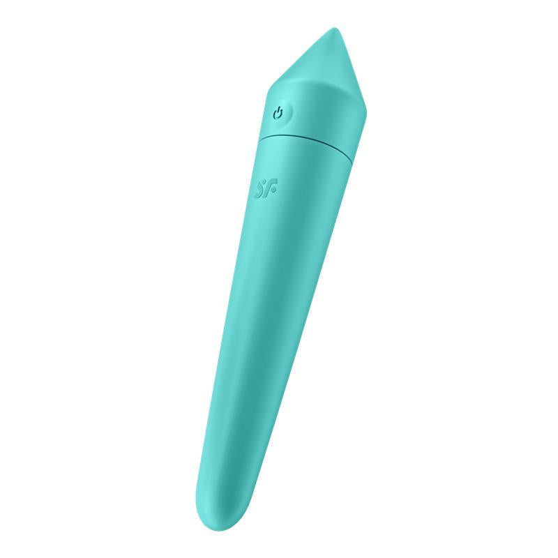 Ultra Power Bullet 8 Vibrating Bullet with APP Turquoise