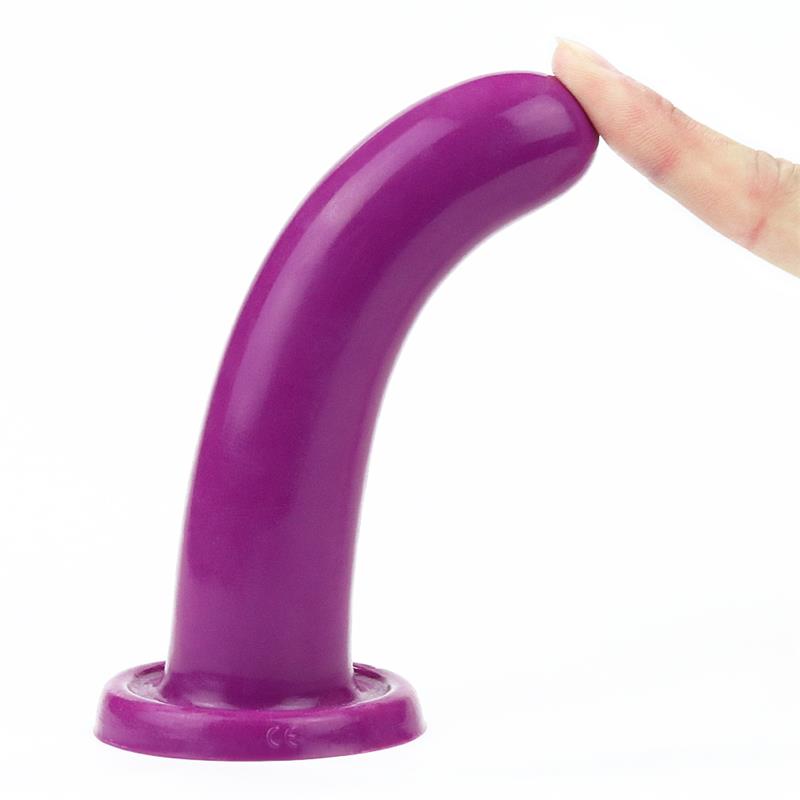 Stimulator Holy Dong 55 Liquid Silicone Purple