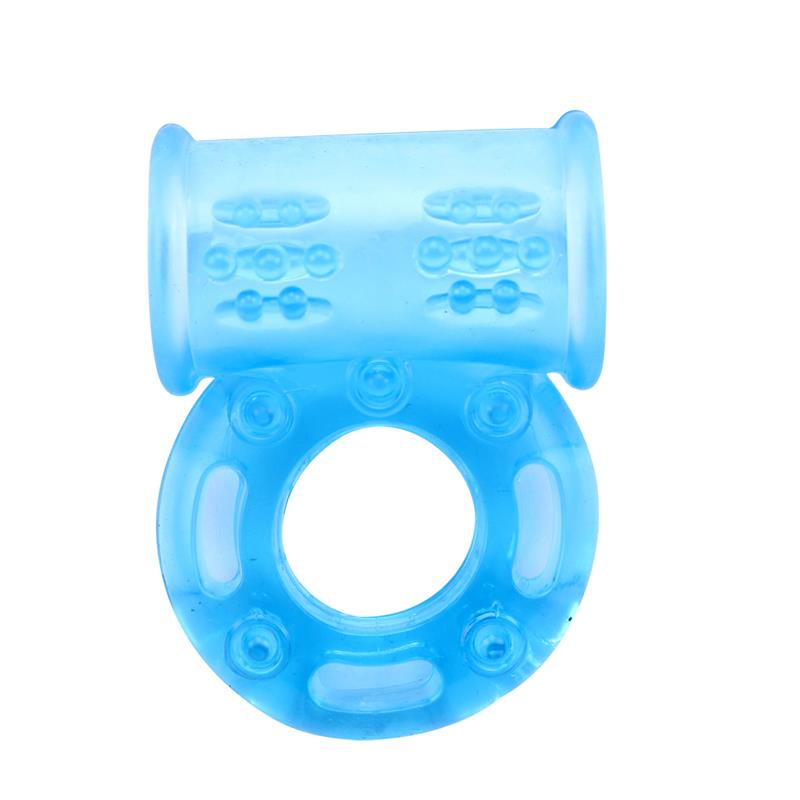 Vibrating Bull Ring Blue