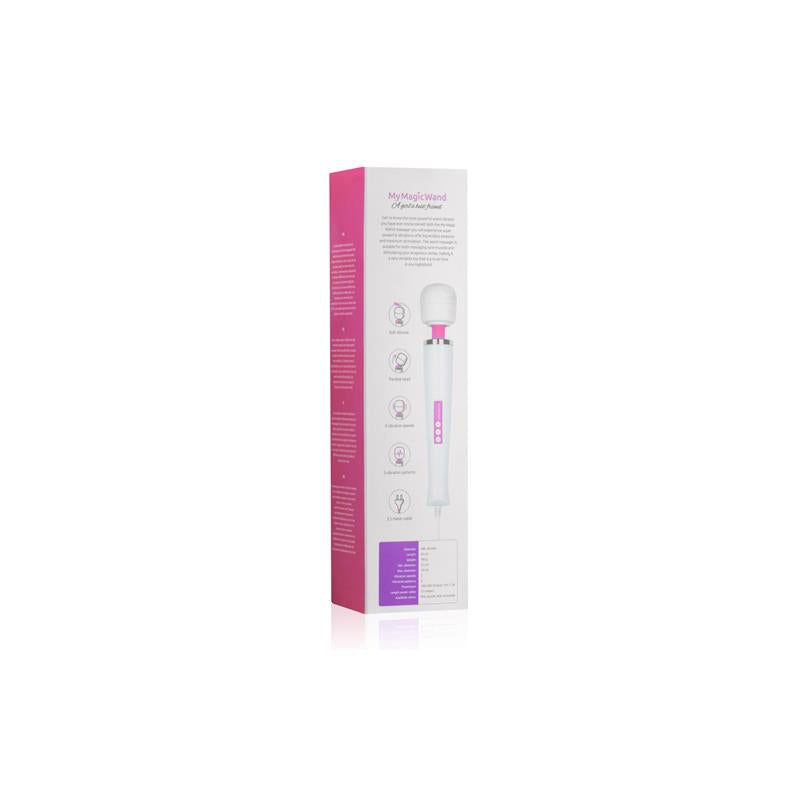 Wand Massager 6 Functions Pink