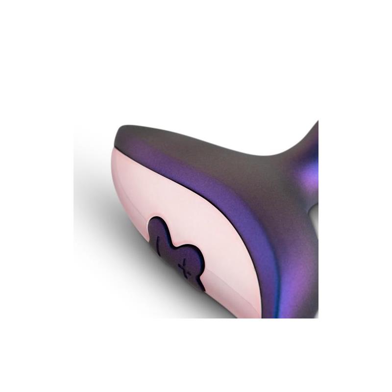 Intergalactic Butt Plug with Vibration and Remote Control Curved Tip USB