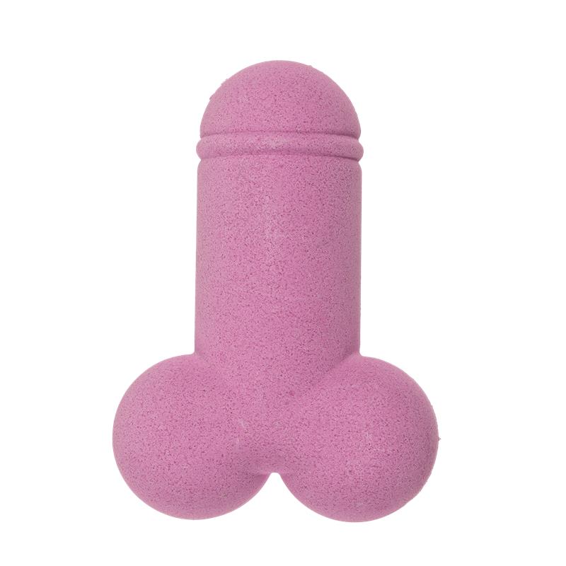 Strawberry Bath Fizzer Penis Shape