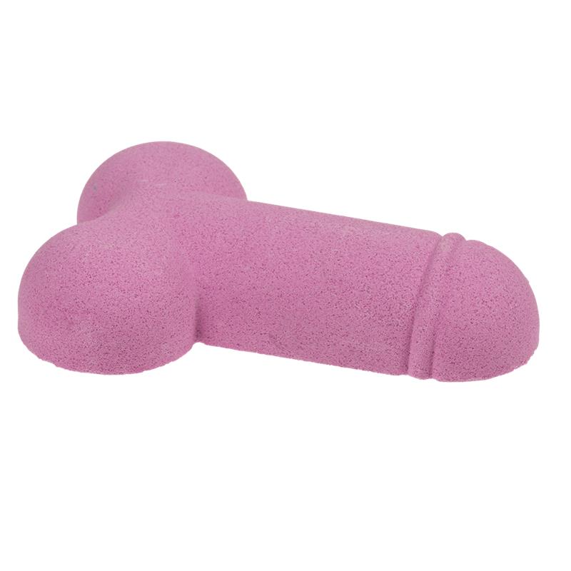 Strawberry Bath Fizzer Penis Shape