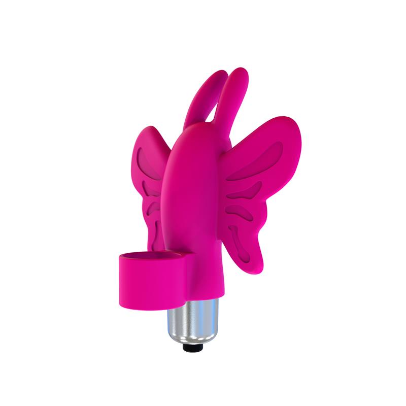 Monarch Butterfly Vibrating Bullet Silicone Pink