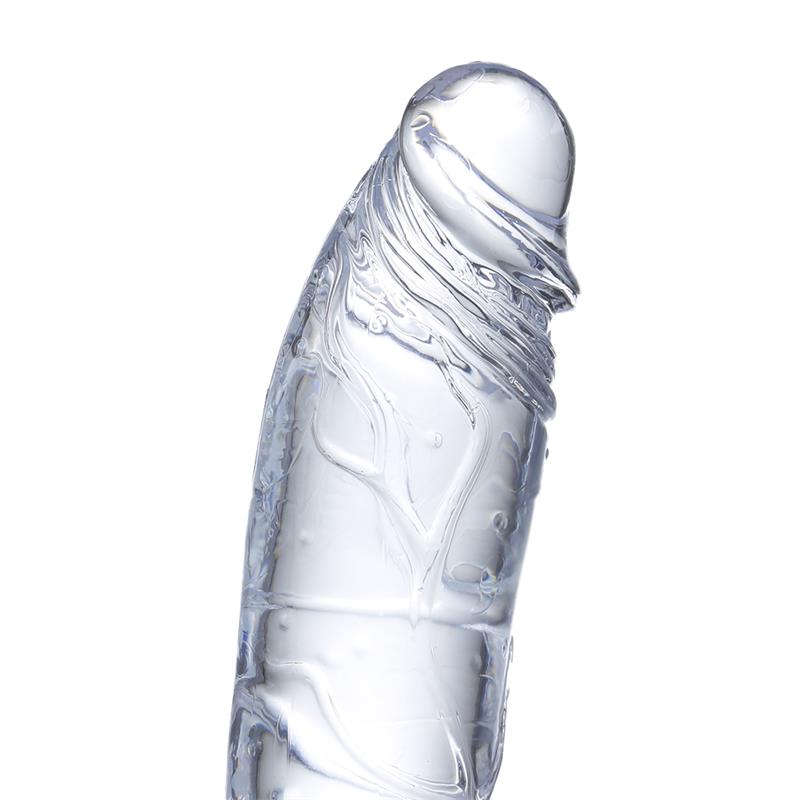 Realistic Dildo Crystal Material 215 cm