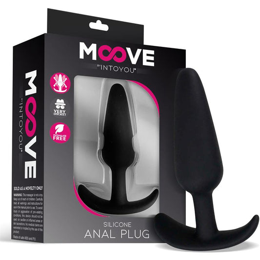 Silicone Butt Plug Small Black