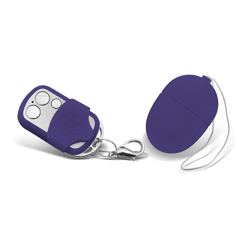 Vibrating Egg with Remote Control Mini Purple