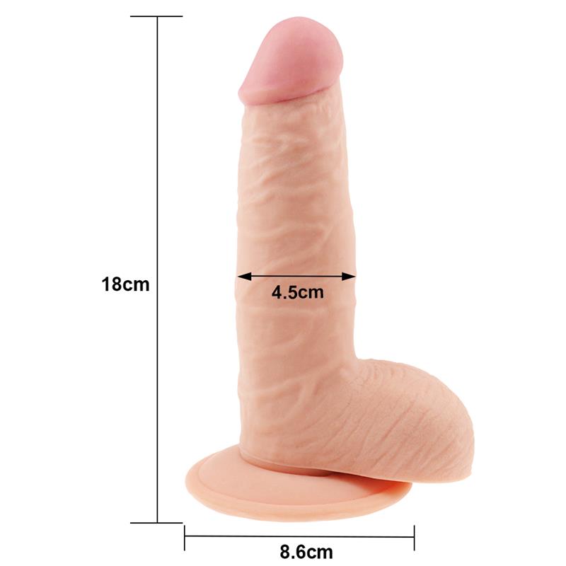 Dildo The Ultra Soft Dude 75 Flesh