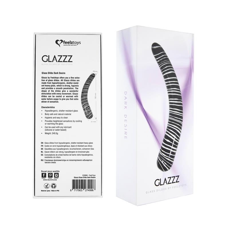 Glazz Glass Dildo Dark Desire