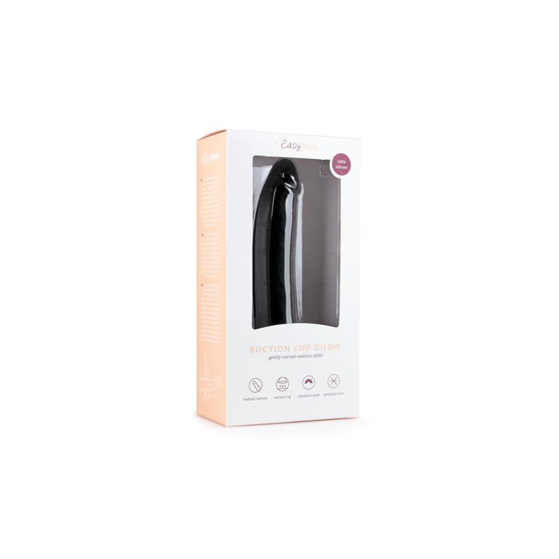 Silicone Dildo Black 21 cm