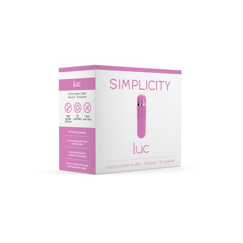 Shots Simplicity Vibrating Bullet LUC Pink