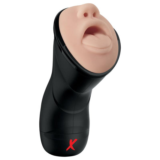 PDX Elite Deep Throat Vibrating Stroker