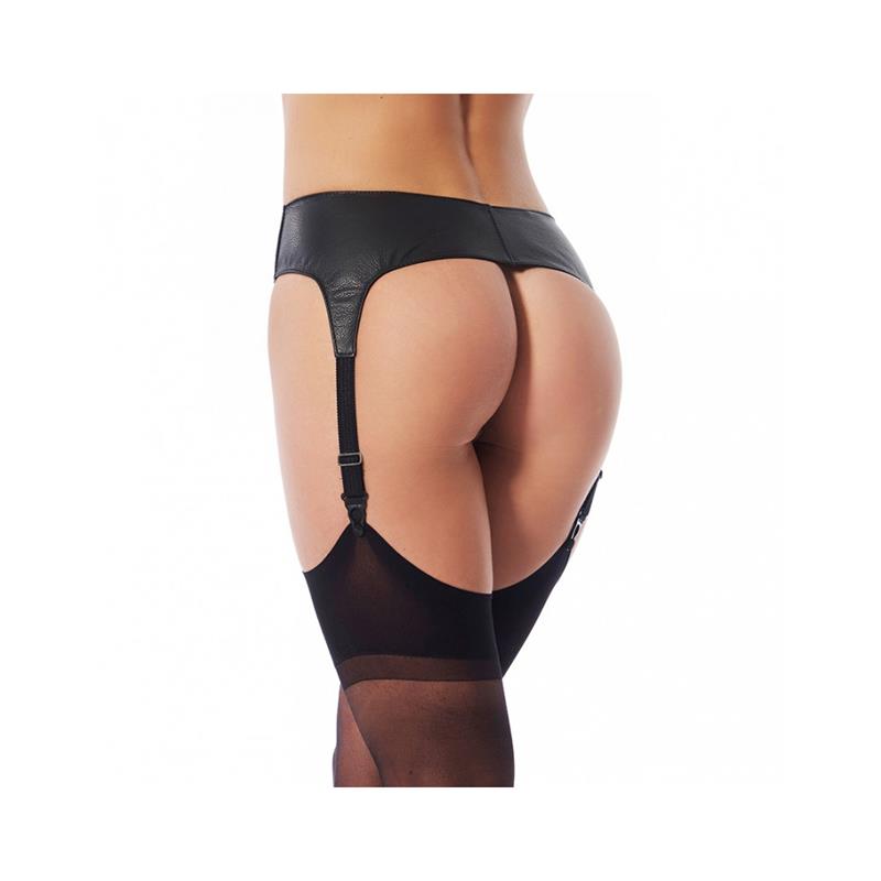 Leather Suspenderbelt Adjustable