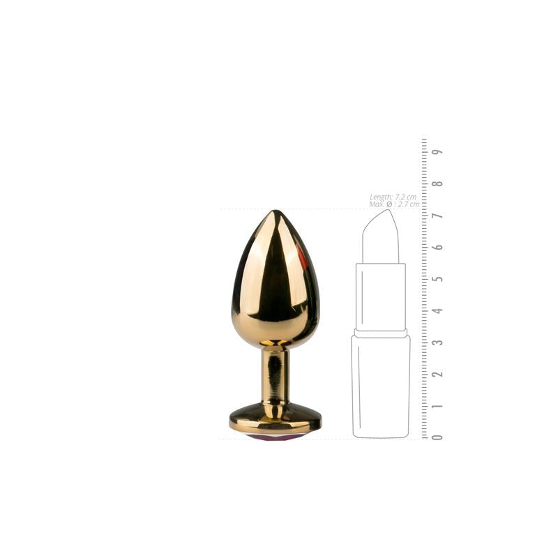 Metal Butt Plug No 1 Gold