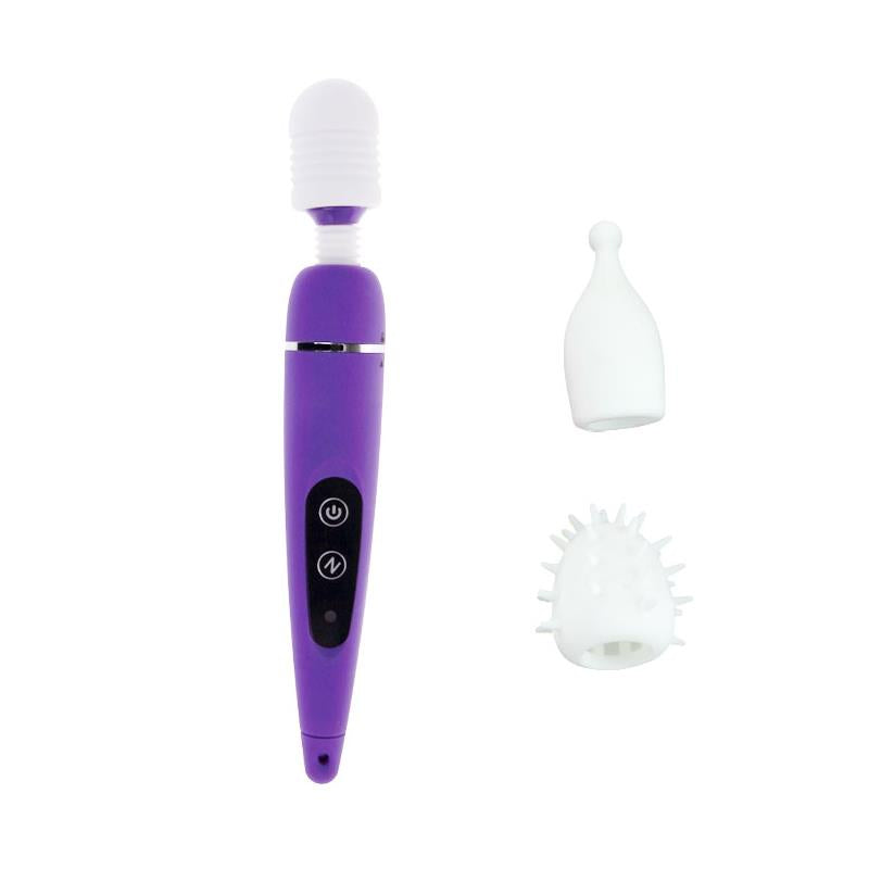 Massager and Heads Pack King Touch Purple