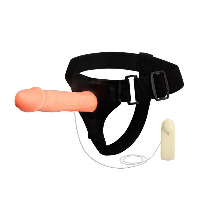 Strap on with Hollow Dildo Jessica 18 cm