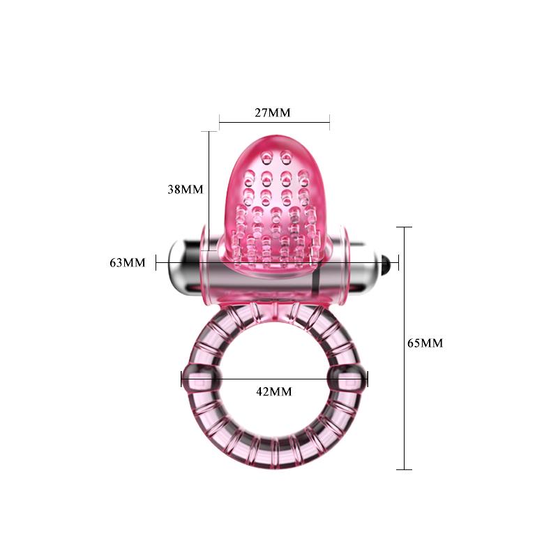 Sweet Vibrating Ring Pink