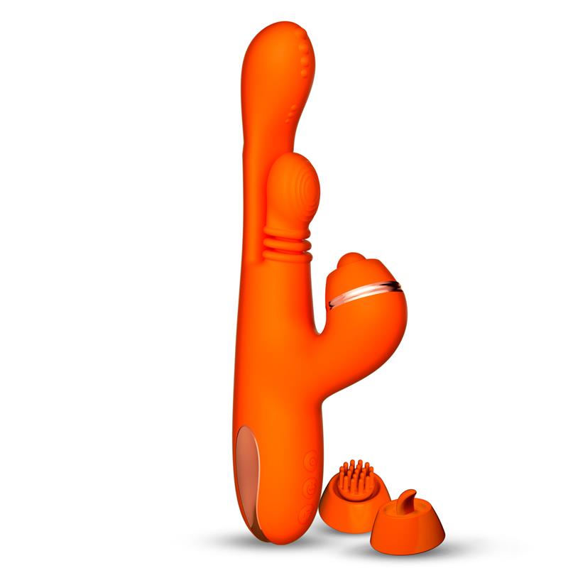 Ethan Vibrator 360º G spot Massage with Multifunction Caps