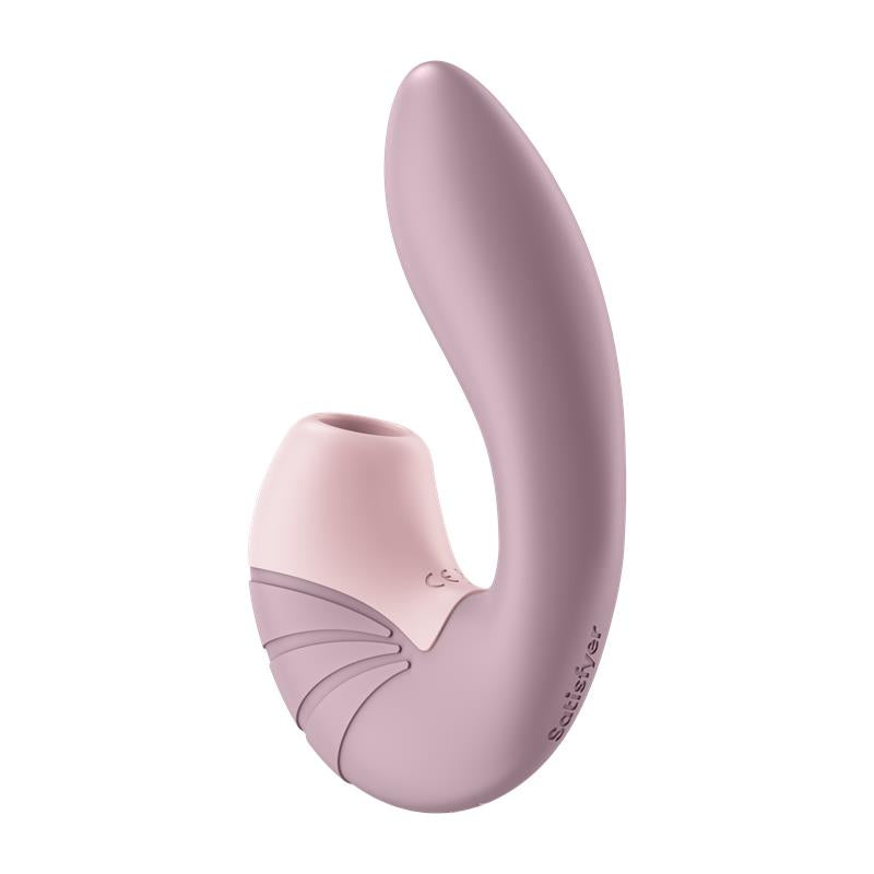 Supernova Old Rose Clitoris Sucker and Vibe Super Flexible USB