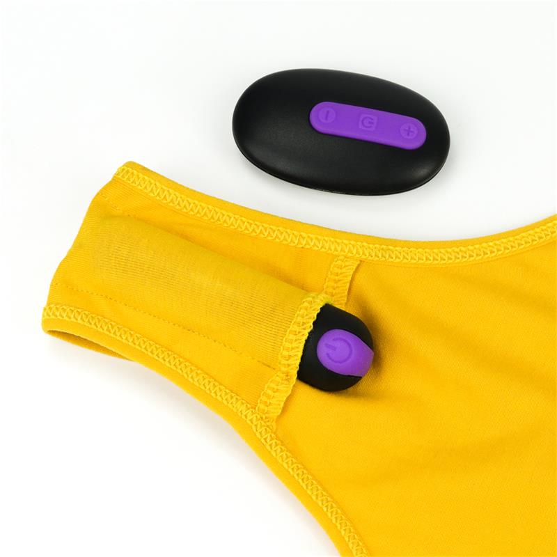 Open Panties with Vibrating Bullet and Remote Control Size S