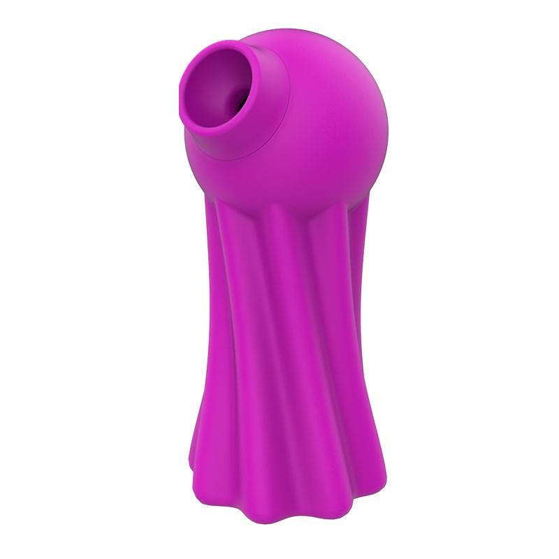 Boo Clitoris Sucker USB Silicone Purple