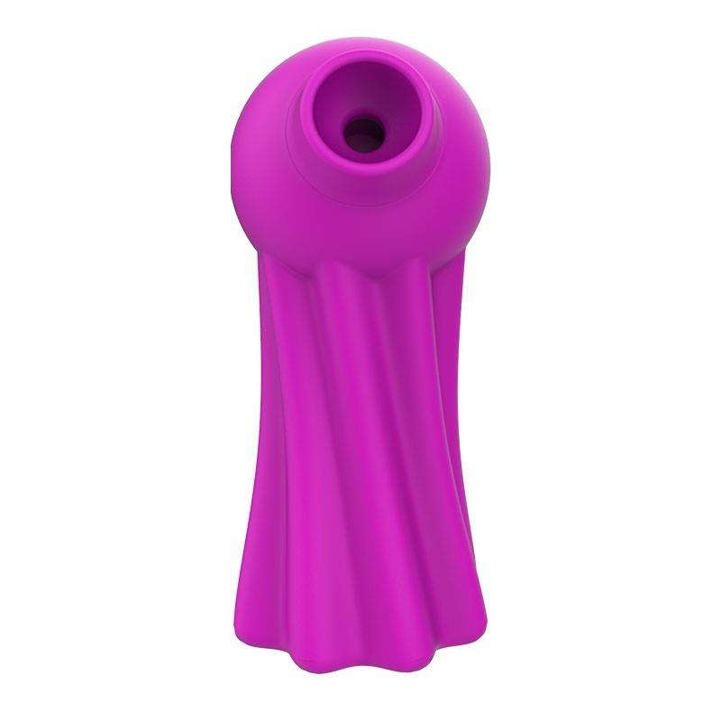 Boo Clitoris Sucker USB Silicone Purple