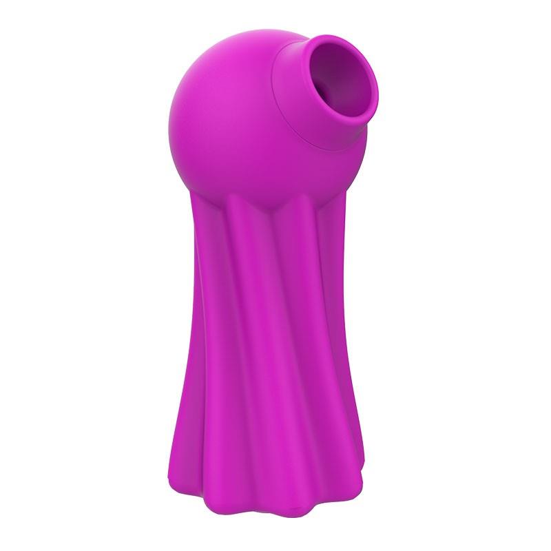 Boo Clitoris Sucker USB Silicone Purple