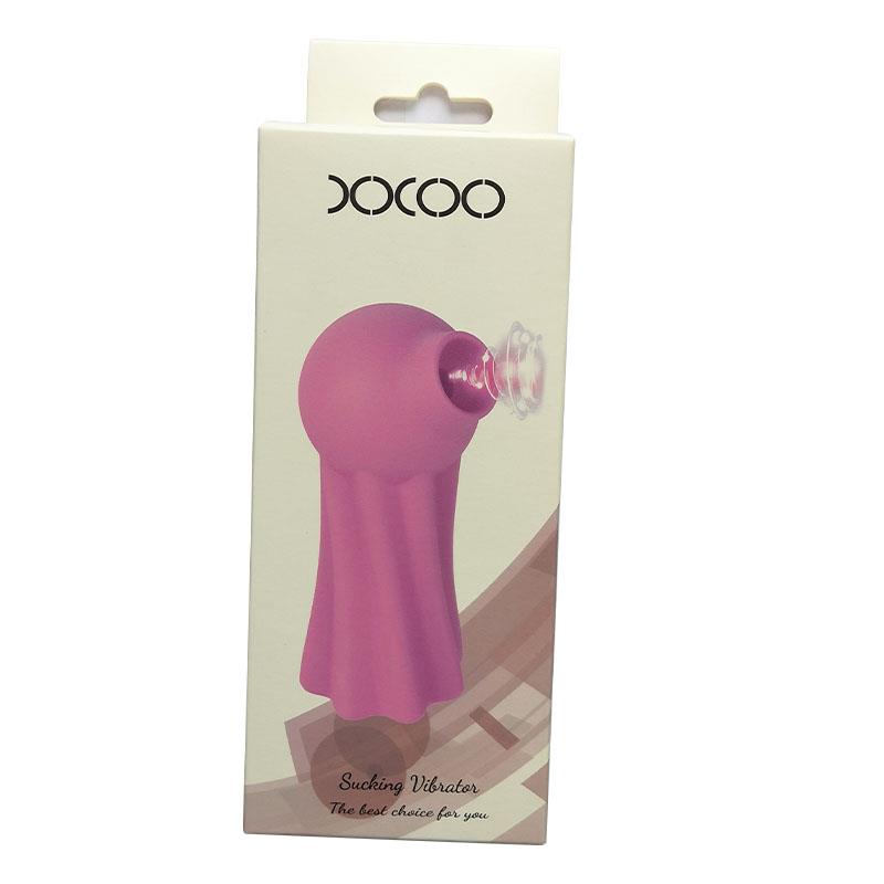 Boo Clitoris Sucker USB Silicone Purple