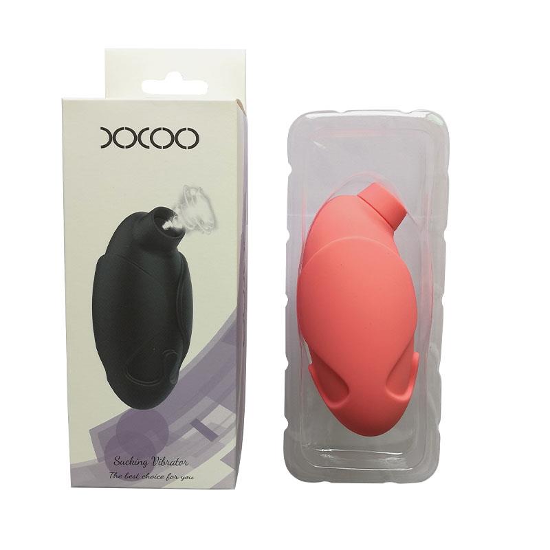 Eggy Clitoris Sucker USB Silicone Orange