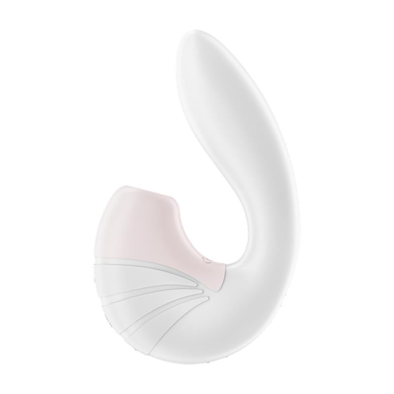 Supernova Clitoris Sucker and Vibe Super Flexible USB White